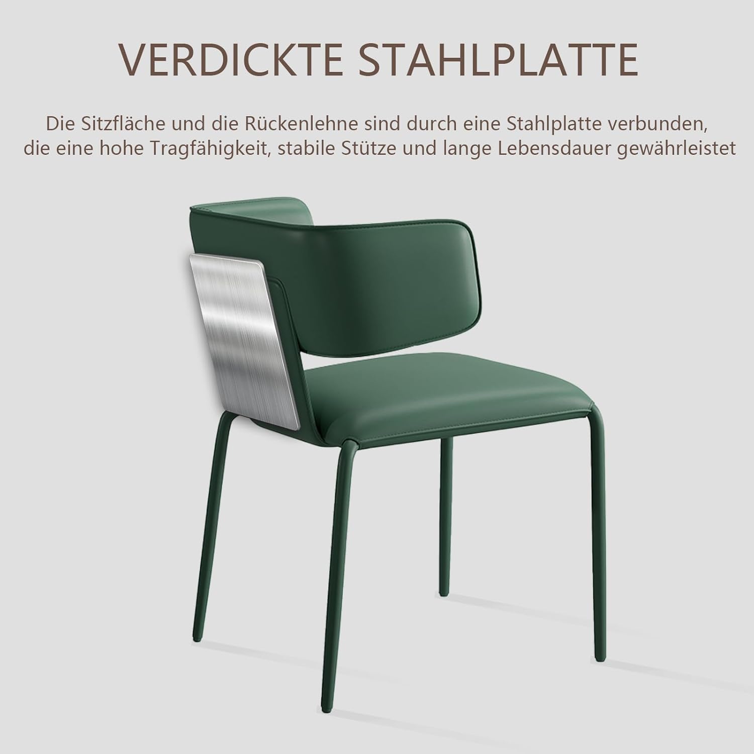 YOUTASTE Model 2100 - Italian Minimalist Dining Chair